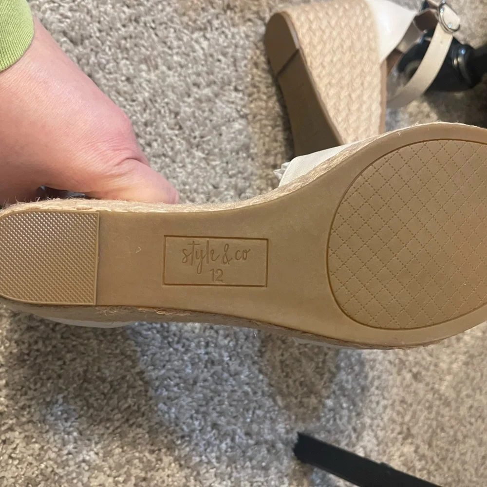 Style and Co Espadrilles Size 12 New
